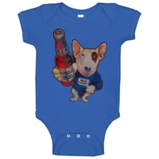 Spuds Mackenzie Bud Light Vintage Baby One Piece