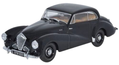 1:43 Scale Oxford HT002 Healey Tickford Sports Saloon - Black - BNIB