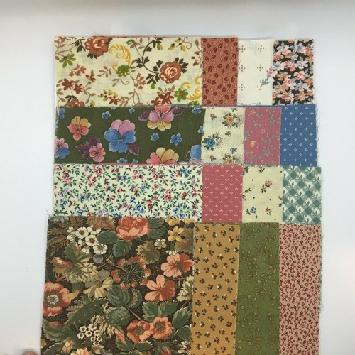 32 PC 5 Inch Quilting Fabric Charm 16 Designs 2 Each Rotary Cut 5FS605 Free Ship - Picture 3 of 4