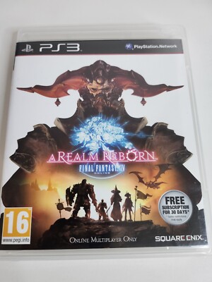 PS3 Final Fantasy XIV - A Realm Reborn Playstation 3