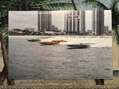 Offshore Racing Sunny Isles Florida 2008, 12  X 8  photo