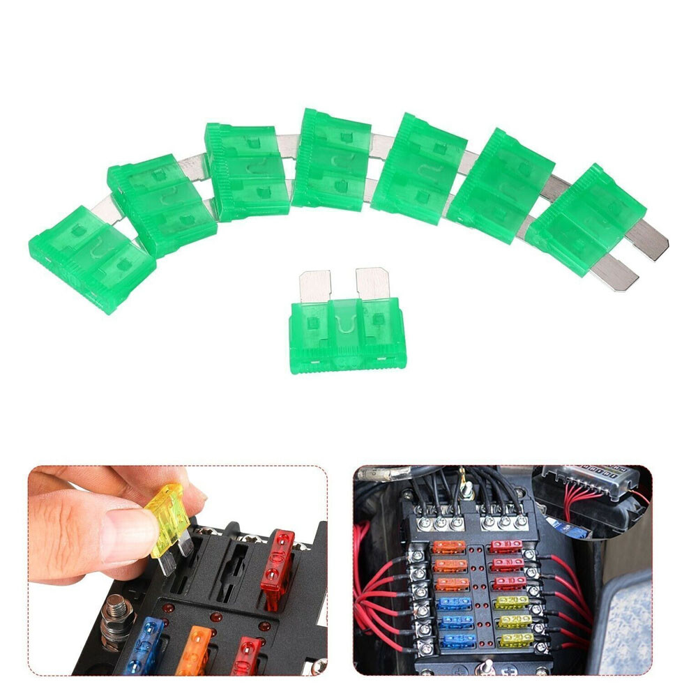 400 Piece 2A40A Car Blade Fuse Assortment Set Auto Truck Fuses Kit APM