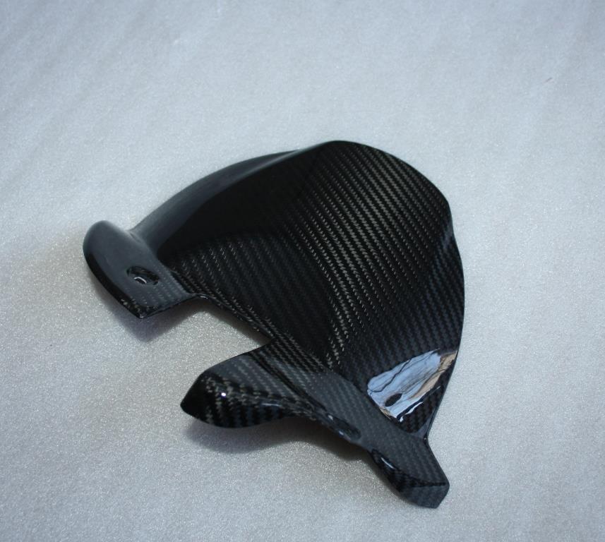 Lèche-roue Buell XB12 XB9 carbone brillant protection anti-projection
