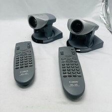 2 Pack Canon VC-C4 Communications Camera no Ac adapter with Remote Control