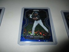 Tim Anderson 2021 Panini Prizm Blue Donut Circles 111/199