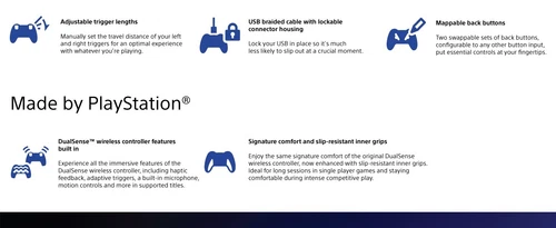 Sony PlayStation 5 DualSense Edge Wireless Controller - White