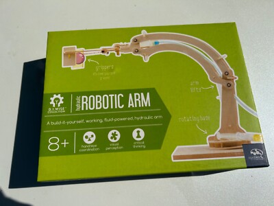 [NEW] Robotic Arm Hydraulic Building Science Kit by Marbles Brain Workshop