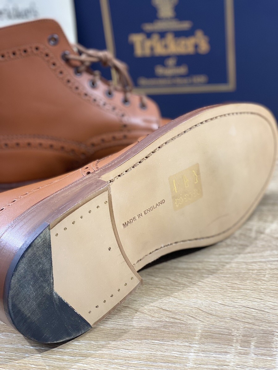 Tricker'S Stow Country Stiefel Hintergrund Leder C Shade Tan Tricker'S Stow Country Stiefel Hintergrund Leder C Shade Tan