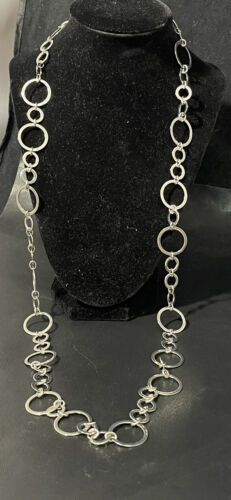 New With Tag Brand Chico Necklace 32 Inches Long All Around Retail $39 - Picture 2 of 12