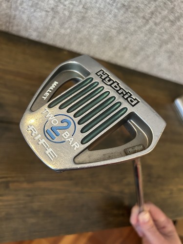 RIFE 2 Two Bar Hybrid Mallet Putter Steel 33.5 Inches Right Handed - Picture 1 of 6