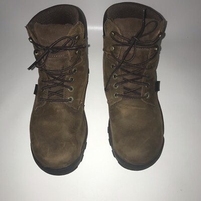 Wolverine Leather Boots Soft Toe Waterproof Oil Resistant Size 10M EUC  W05484