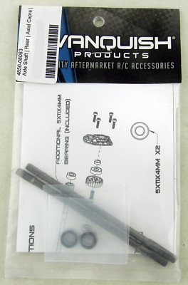 Incision Capra Rear Axle Shafts - Vanquish #VPS08083