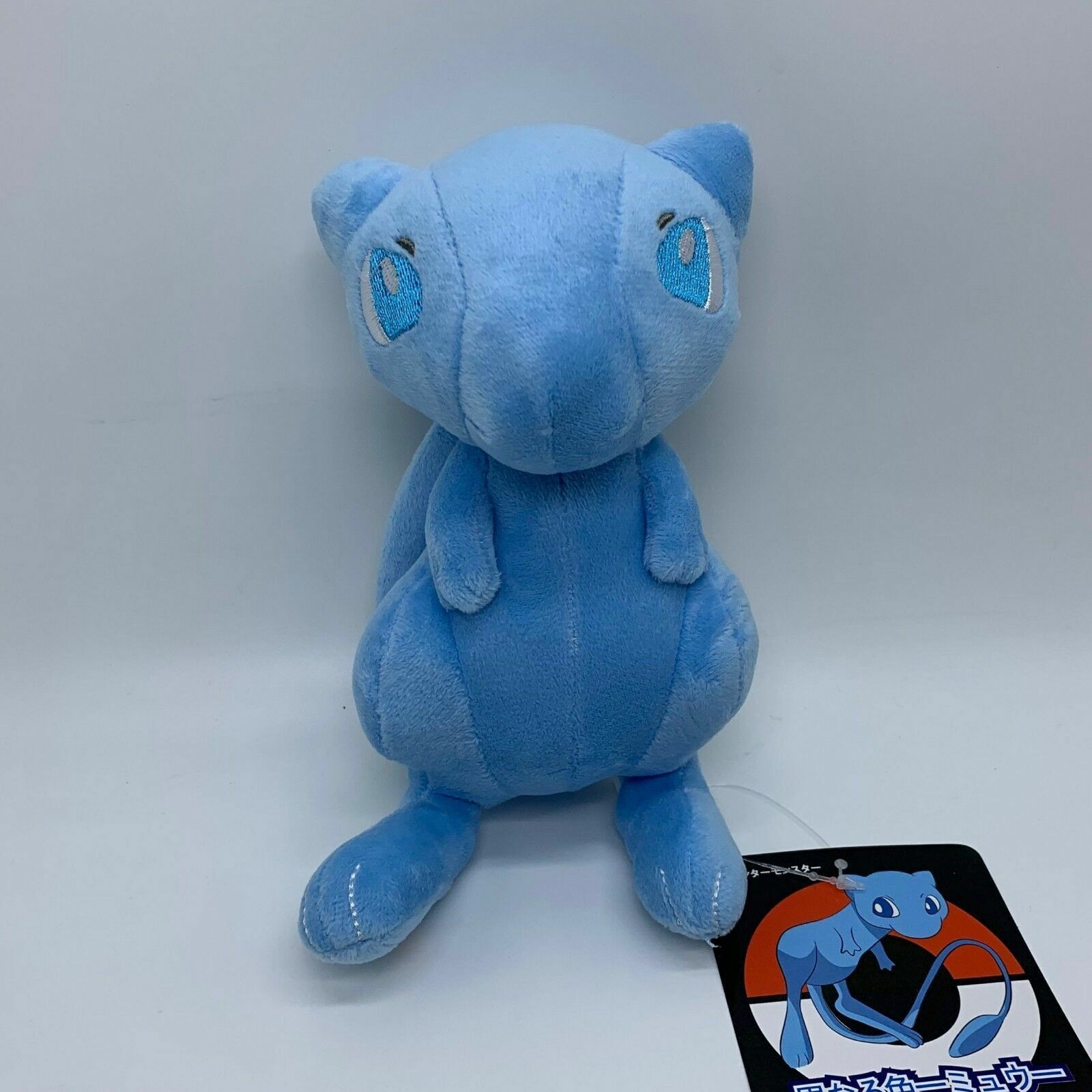 18cm High Quality Cute Blue Mew Plush Toy Pokemon Shiny Mew Doll