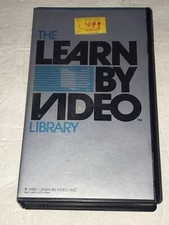 LEARN TO OIL PAINT 1 MISTY GOLDEN FOREST BETA BETAMAX VIDEO TAPE KENDRA BURTON
