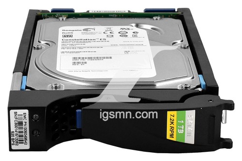 EMC 005049542 1TB 7.2K 3G SATA 3.5" LFF HDD Internal Hard Drive for CX4 - Picture 3 of 5