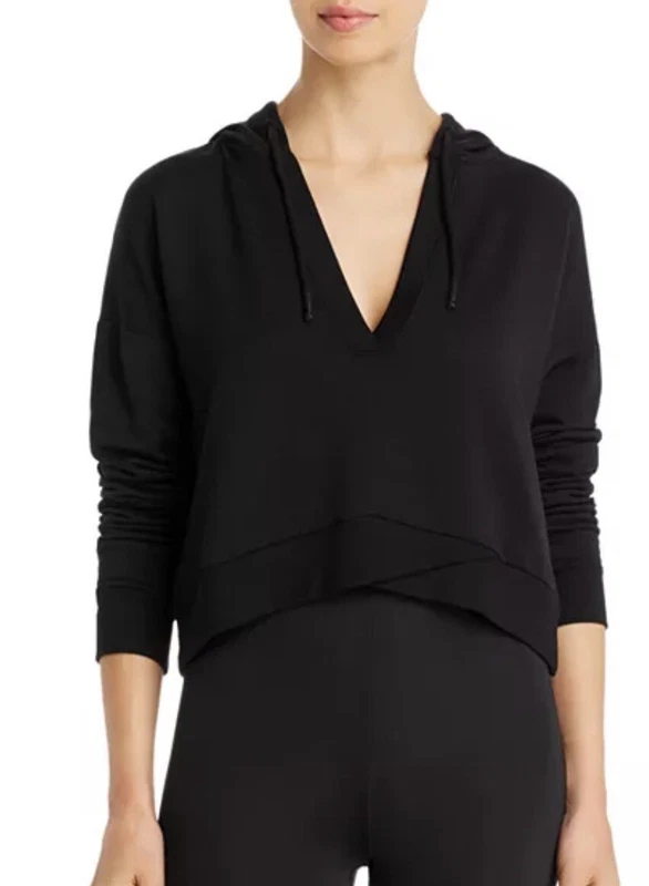 beyond-yoga talk it over cropped super soft hoodie