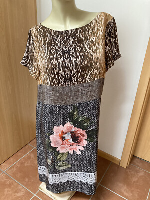 Caliban 26.05 Rue de Mathieu Edition Damen Kleid DE 40/IT 46 dress 100%Seide TOP