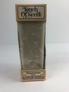 Touch Of Scent Dispenser Blue Butterfly Plastic Wall Mount For Air Freshener New Ebay