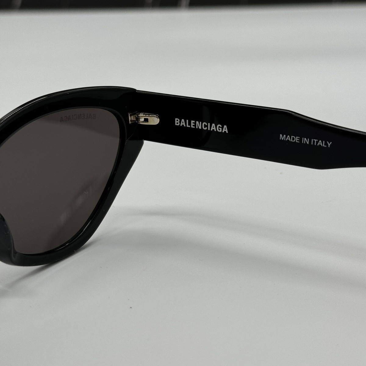 NEW BB0306S 001 BALENCIAGA BLACK CAT EYE WOMEN BALENCIAGA