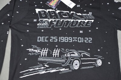 Back To The Future Men's Classic Poster Sweatshirt - Movie Graphic Tee | 50/50 Cotton Blend, Relaxed Fit Big & Tall - View #5