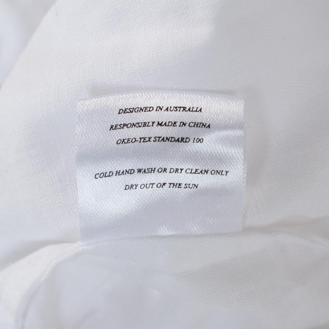 Maison Essentiele Optic White Cotton-Linen Wide Leg Pants, Size XS, RRP: $275.00 image 8