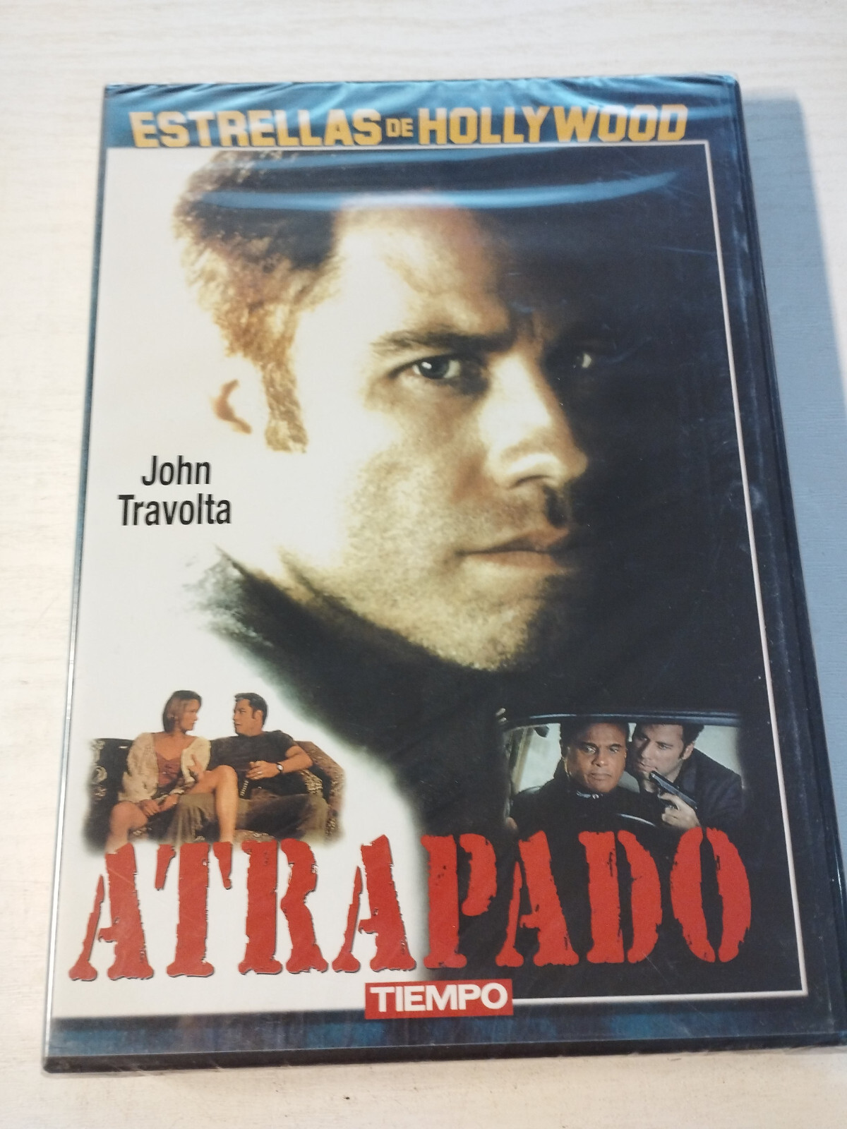 Trapped John Travolta - DVD Region 2 Spanish English New