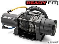 SuperATV Ready-Fit Winch & Mount for Honda Pioneer 1000 (2016-2021) - 4500lb