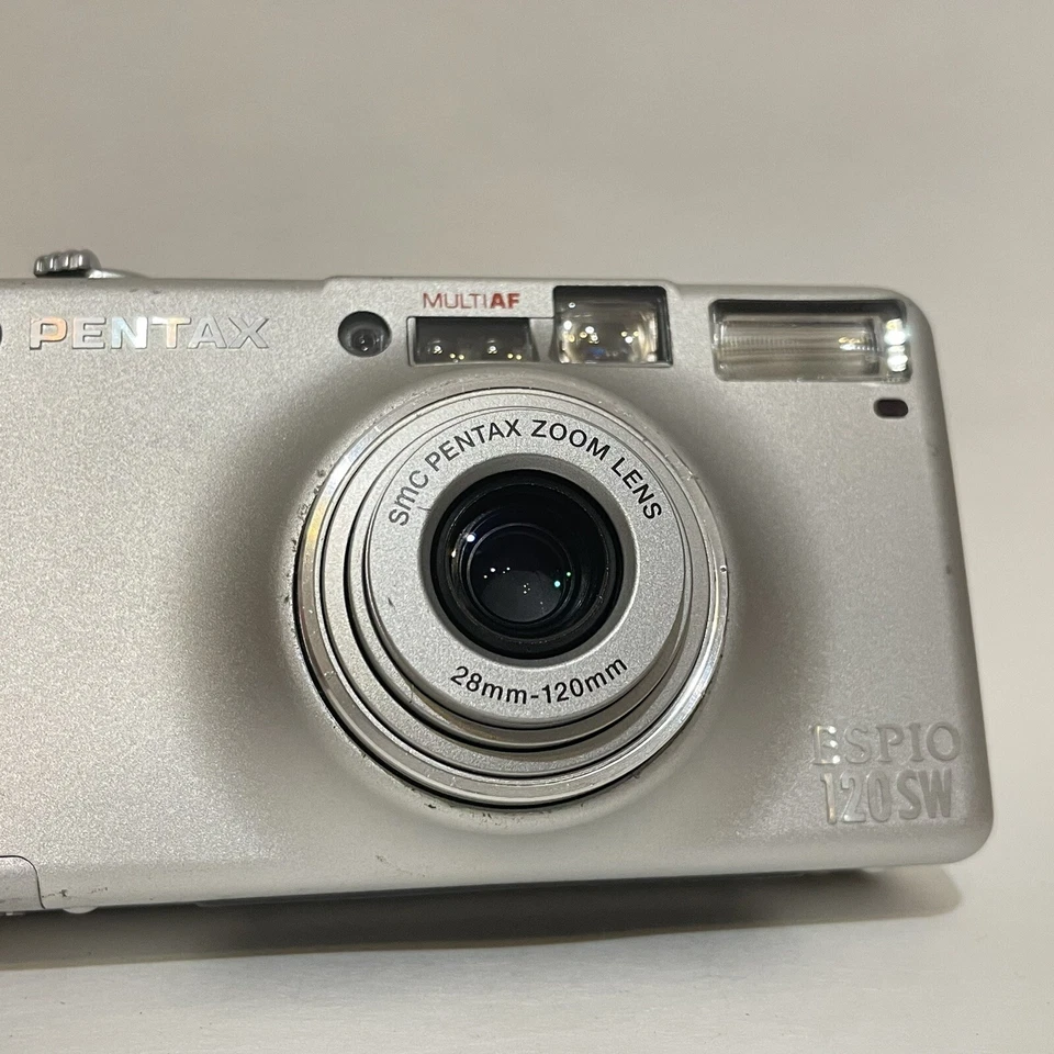 Pentax Espio 120SW Zoom - Point & Shoot 35mm analog film camera - Bild 3 von 4