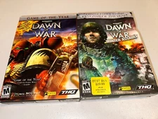DAWN OF WAR GAME OF THE YEAR & WINTER ASSAULT EXPANSION PACK PC BUNDLE COMPLETE