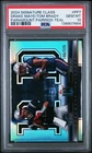 2024 Topps Signature Class Paramount Teal DRAKE MAYE & TOM BRADY /225 PSA 10