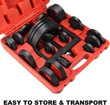 19Pcs Master Wheel Hub & Bearing Removal and Installation Tool Set C to U Sizes