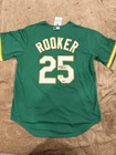 BRENT ROOKER autographed Oakland A's authentic Jersey. Fanatics Underwraps COA — photo 1