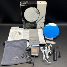 Sony D NE820 Portable CD Player Walkman Blue Fully Tested Excellent Grade A