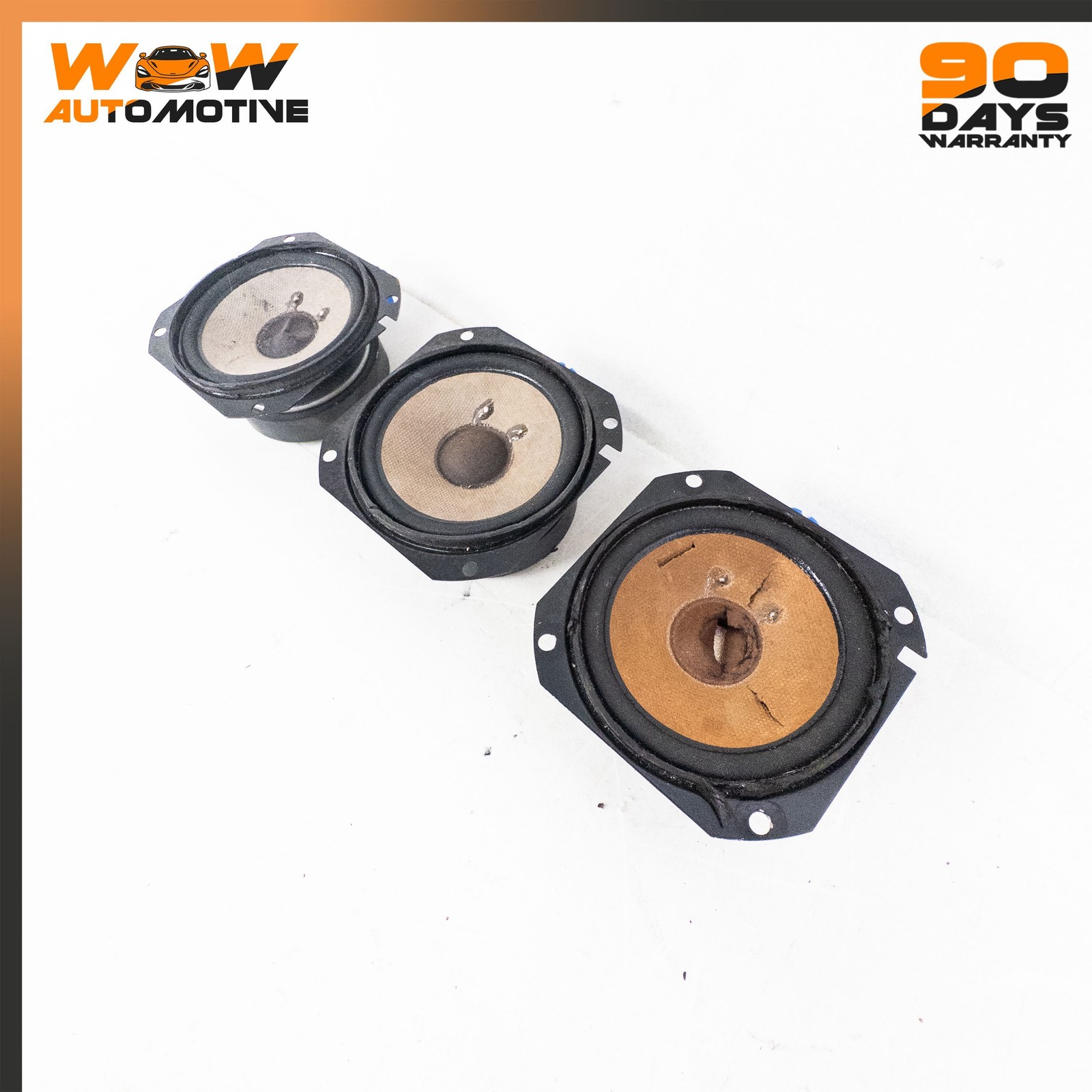 04-13 CHEVROLET CORVETTE C6 XLR FRONT RADIO SOUND SPEAKER ASSEMBLY SET OEM