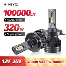 100000LM H7 LED Canbus Car Headlight HB4 Lights Plug-N-Play Bulbs 320W Auto Lamp