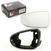 Spiegelglas Blendring Set Links Heizbar AsphäRisch FüR Vw Golf Vi 6 Cabrio 517