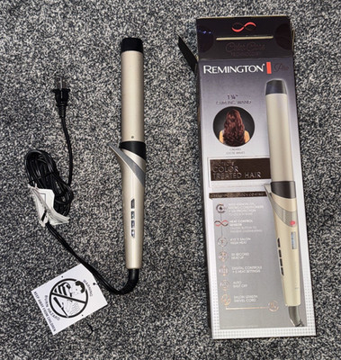 Remington Pro Color Treated Hair Safe Straight Barrel Curling Wand 1.25'' CI13AH