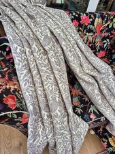 Lovely Pair Of Fully Lined Shabby Chic Style Curtains