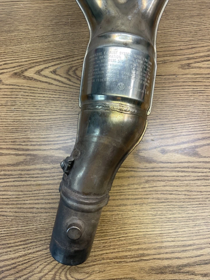 BMW R1200RT 2014 A 2018 COLETOR DE ESCAPE PEÇA # 18518562190 - Imagem 2 de 4