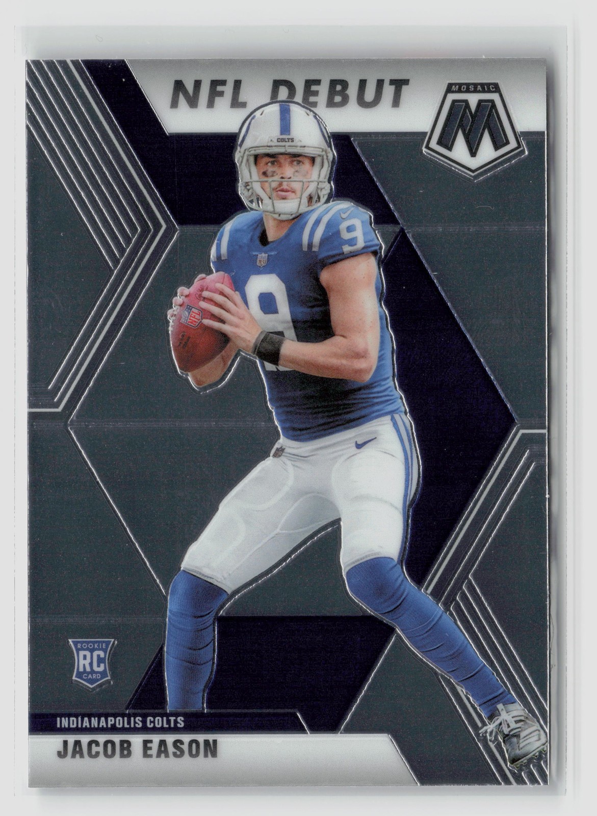 Jacob Eason #280 2020 Panini Mosaic Debut Rookie Rc Colts