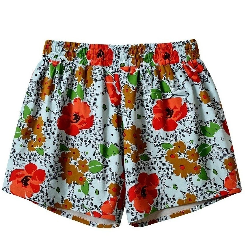 Pantalones Cortos TOAD&CO Mujer Sunkissed Estampado Floral Cintura Elástica Talla M Foto 3 de 4