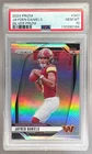 110390184 Jayden Daniels 2024 Panini Prizm #347 Silver RC PSA 10