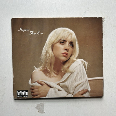 Billie Eilish Happier Than Ever CD 2021 Darkroom/Interscope Explicit