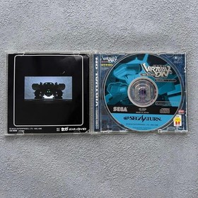 Sega Saturn Software Cyber Troope​rs Virtual-On With Manual Tested Used 1996