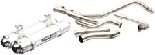 Trinity Stage 5 Dual Full Exhaust System Brushed Kawasaki Teryx 800