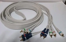 Steren 25ft 5-RCA Component Audio/Video Cable