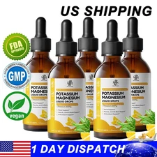 Magnesium Glycinate Liquid - 1700mg Maximized Absorption Magnesium Complex 1-5x