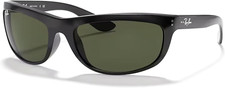 Ray-Ban Balorama RB4089 Rectangular Sunglasses for Men BUNDLE with ACCESSORY EY