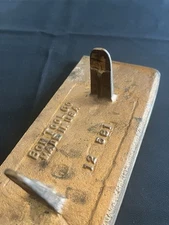 Vintage Bon Tool Co. Bronze Edger 9”x4” Radius x 3/4” Lip No Handle