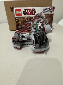 LEGO Star Wars 8091 Republic Swamp Speeder  100% Complete w/Minifigures & Manual